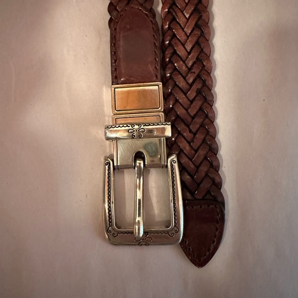 2 tone leather belt - Picture 7 of 8